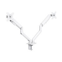 Soporte de Mesa Tooq Doble Tilt e GiRatónrio c/mola 17" a 32" Max. 9Kg Blanco Soporte de Mesa Tooq Doble Tilt e GiRatónrio c/mola 17" a 32" Max. 9Kg Blanco