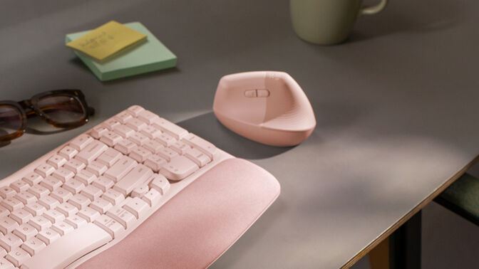 Rat&oacute;n Logitech Lift Vertical 4000DPI Wireless Rosa image number 5