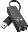 Adaptador de Rede Ewent EW1017 Gigabit Ethernet USB 3.2 Gen 1 Negro image number null