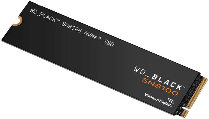 Disco SSD Western Digital Black SN8100 2TB Gen5 M.2 NVMe (14900/14000MB/s) image number 1