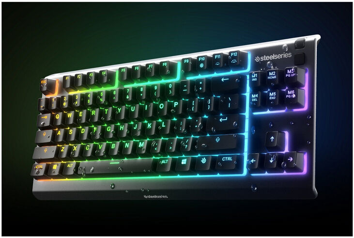 Steelseries APEX 3 TKL teclado Juego USB QWERTY Inglés de EE. UU. Negro image number 3