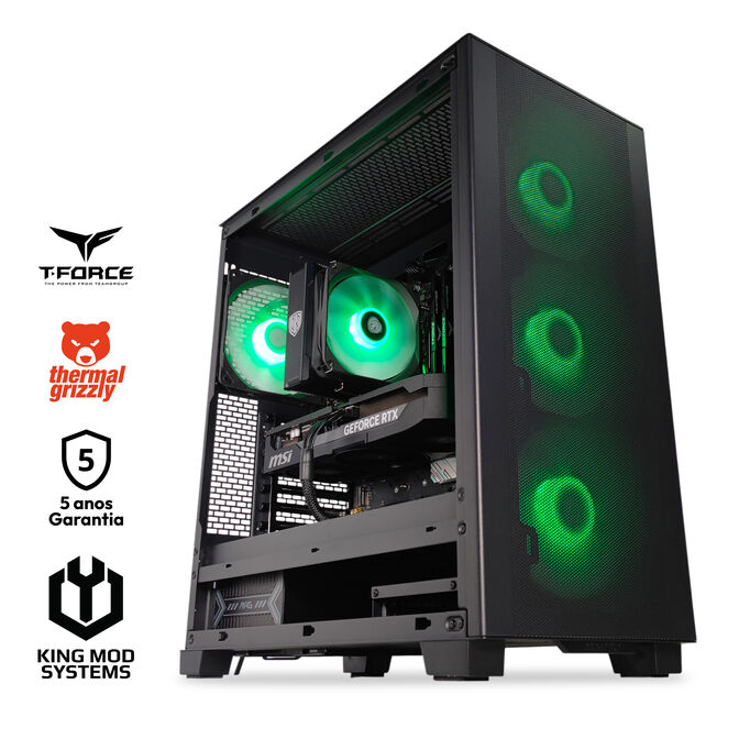Ordenador Mach 5G Gamer-PC Ryzen 5 7600X3D 32GB DDR5 2TB RTX 5070 Ti WiFi W11 image number 0