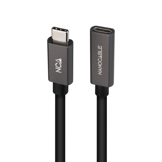 Cable USB 3.2 Gen2x2 Nanocable 4K/60Hz USB-C M/H 0,5 M image number 2