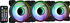 Ventilador Aerocool Mirage 12 ARGB Pro Negro 120mm (Pack 3) image number null