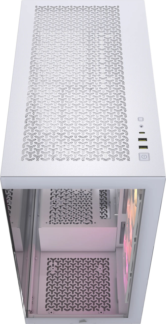 Torre ATX Corsair 3500X ARGB Blanco Cristal Templado image number 1