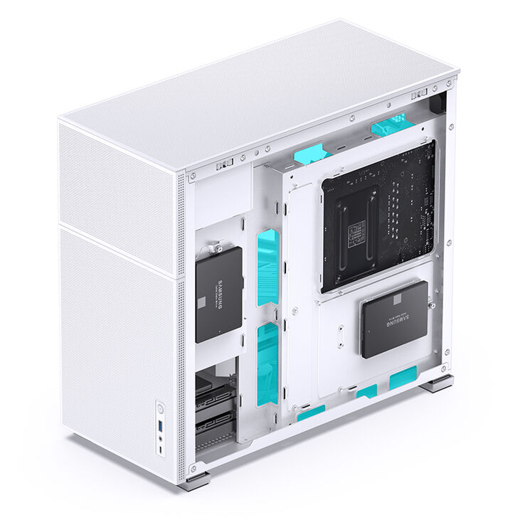 Caja ATX Jonsbo D41 MESH Vidrio Templado Blanco image number 15