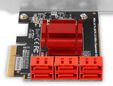 Controlador AXAGON PCES-SA6 PCIe Controller 6x internal SATA 6G port + LP image number null