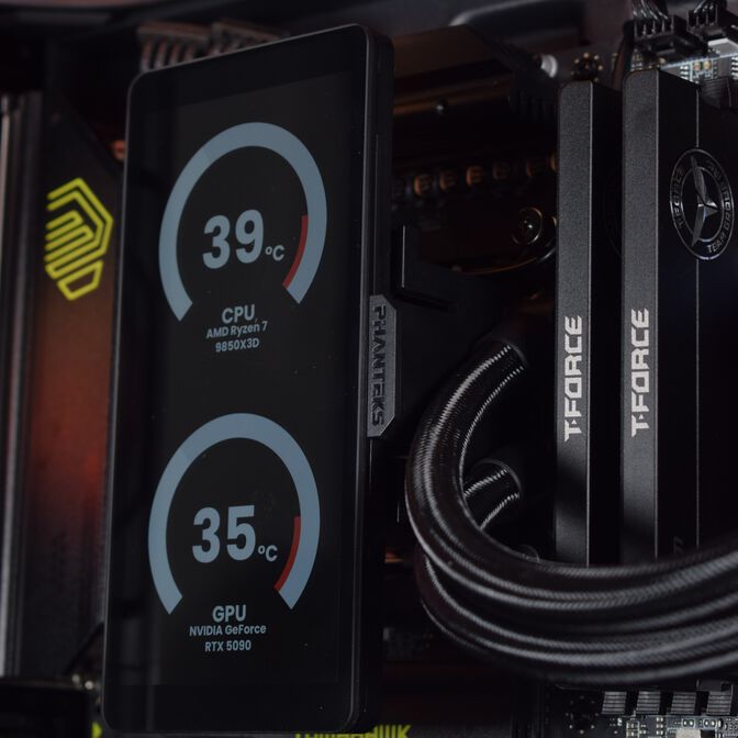 Ordenador King Mod Gamer-PC Ryzen 7 9850X3D 64GB DDR5 2TB RTX 5090 WiFi W11 image number 7