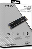 SSD PNY CS2241 500GB Gen4 M.2 NVMe (4700/1700MB/s) image number null