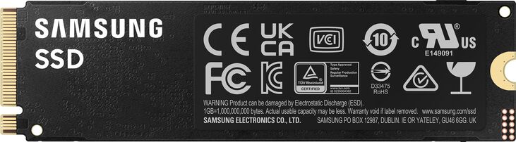 SSD Samsung 990 PRO 4TB Gen4 M.2 NVMe (7450/6900MB/s) image number 1
