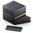 Caja Micro-ATX Jonsbo N6 Negro image number null