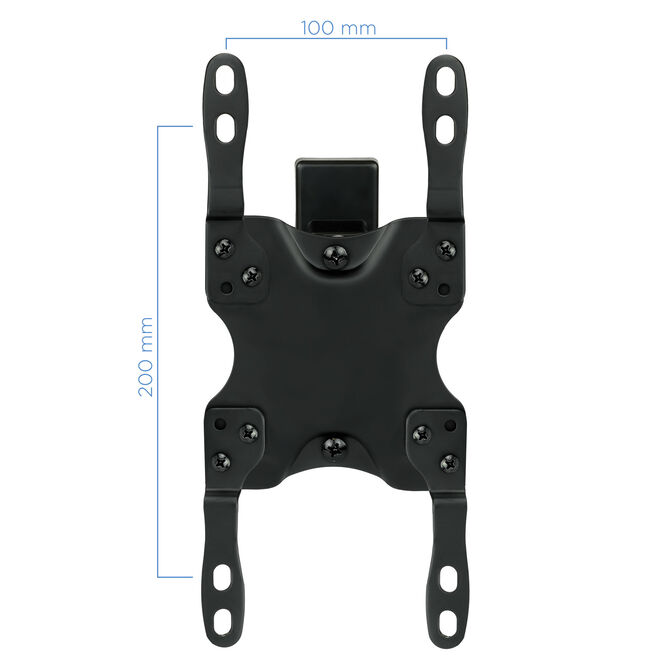 Soporte de Pared Tooq Tilt e GiRat&oacute;nrio 2 Pivots 13" a 42" 190mm Max. 20kg Negro image number 14