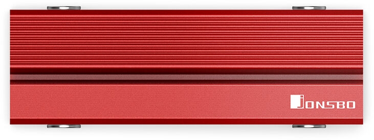 Ventilador Jonsbo M.2-6 SSD Rojo image number 2