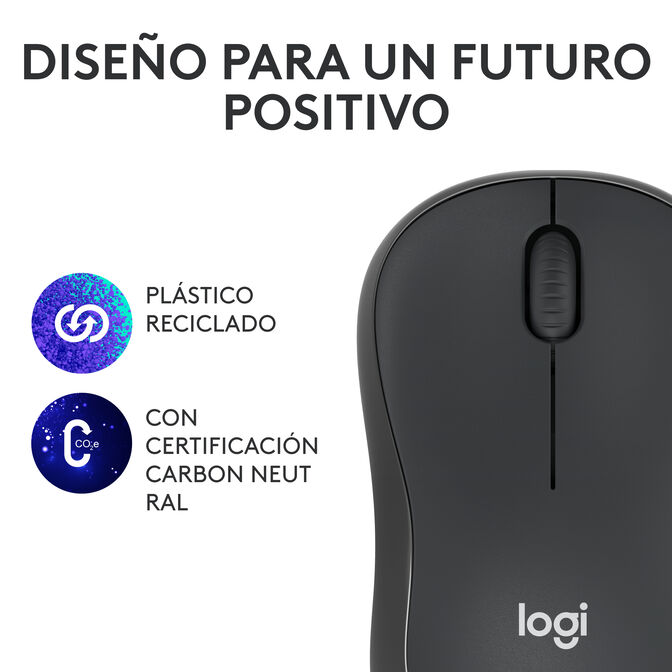 Rat&oacute;n Logitech M240 Silent Bluetooth Grafite image number 7