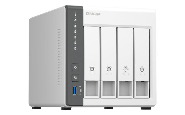 NAS QNAP TS-433-4G - 4 Baías - 2.0GHz 4-core - 4GB RAM image number 1