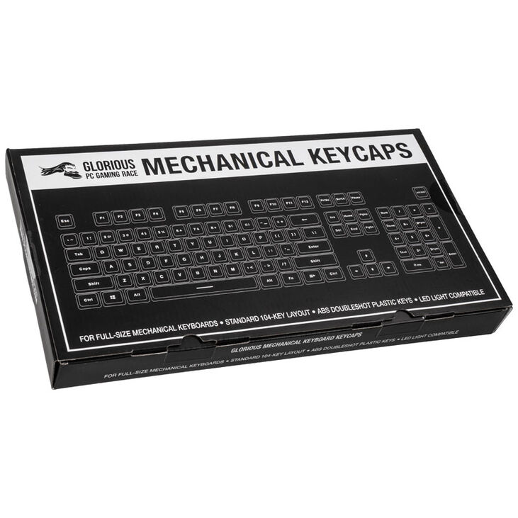 Juego de 104 Teclas Glorious ABS Doubleshot Blanco (US) image number 3