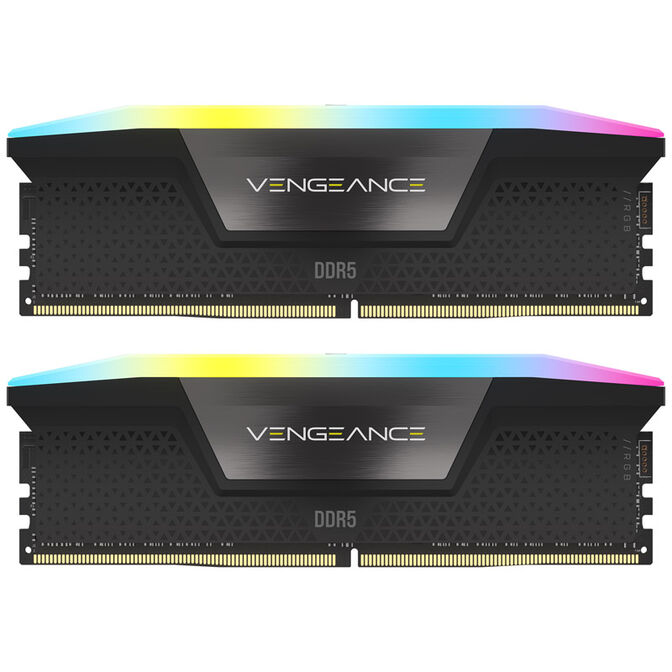 Corsair Kit 48GB (2 x 24GB) DDR5 7000MHz Vengeance RGB Black CL40 image number 2