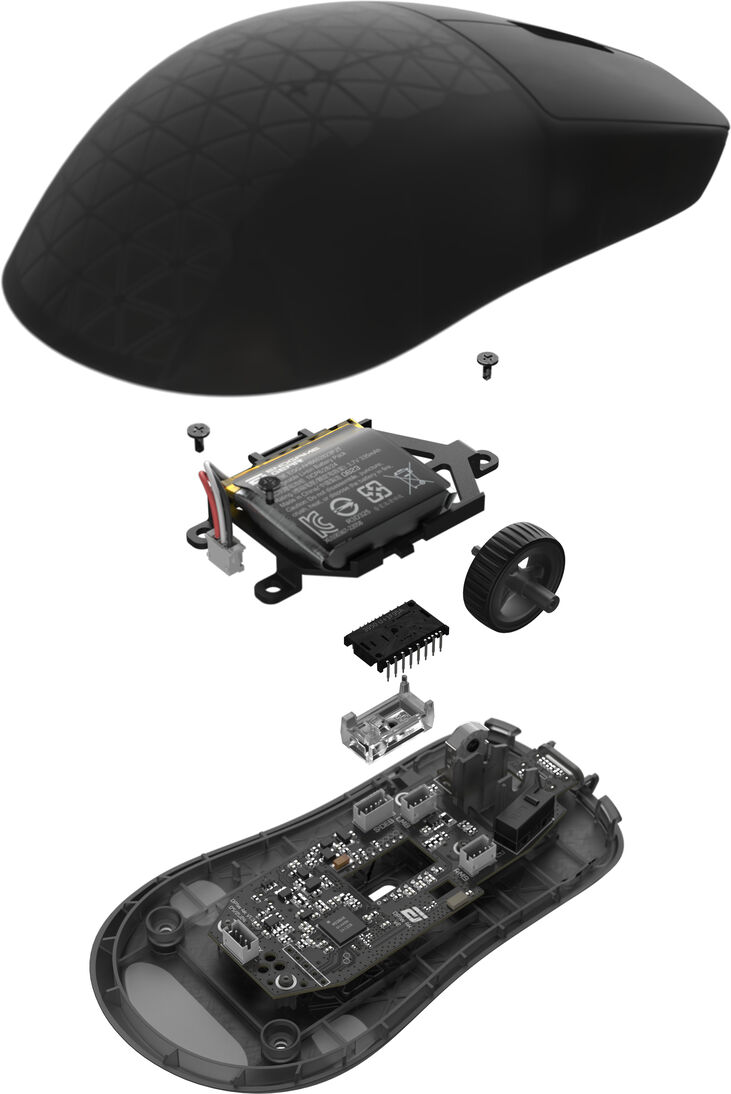Ratón Gaming Endgame Gear OP1w 4k V2 Wireless - Dark Frost image number 16