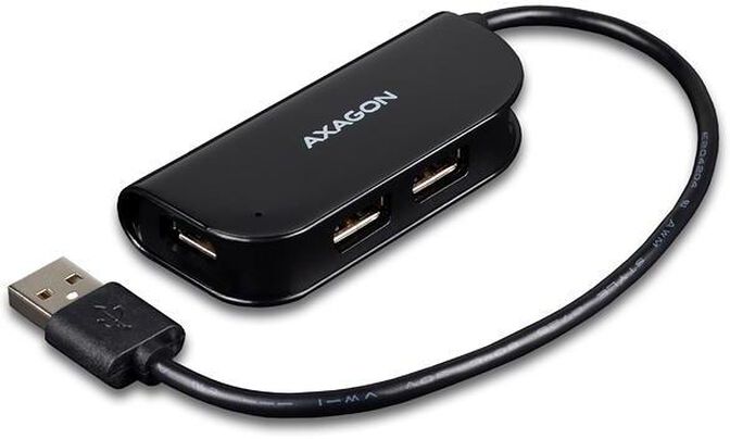 HUB USB AXAGON HUE-X4B 4x USB2.0 READY Negro image number 0