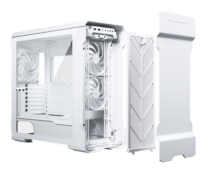 Caja E-ATX Phanteks Enthoo Evolv X DRGB Vidrio Templado Blanco Mate image number 9