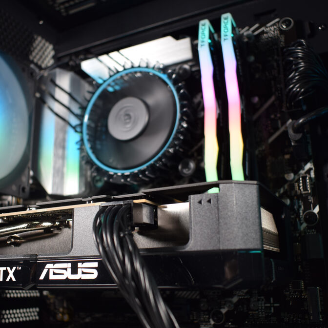 Ordenador AURA Gamer-PC Powered by ASUS Intel i5 14400F 32GB DDR5 1TB RTX 5060 Ti 16GB WiFi W11 image number 5