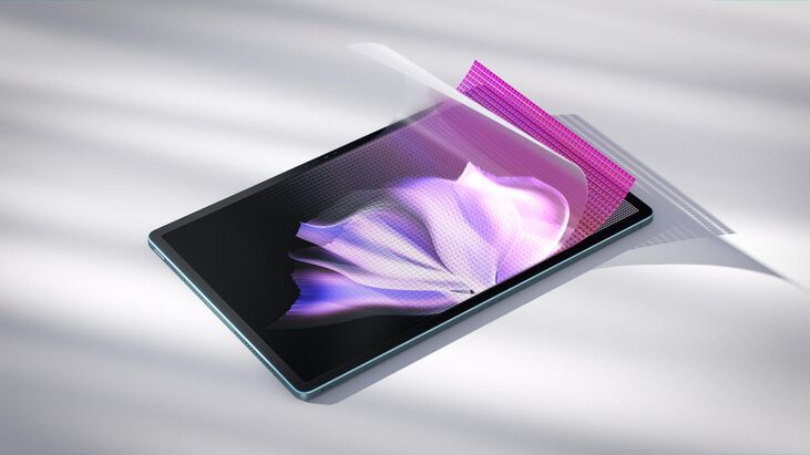 Tablet Lenovo Yoga Tab Plus TB520FU 12.7" (16 / 256GB) 3K 144Hz WiFi Tidal Teal + Funda con Teclado + Pen image number 23
