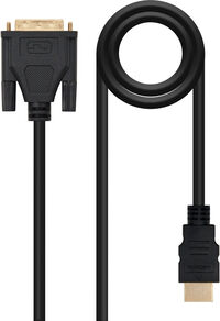 Cable DVI a HDMI NanoCable DVI18/1/M-HDMI A/M 1.8 M