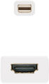 Adaptador NanoCable Mini DisplayPort M para HDMI F 15 CM Blanco image number null