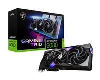 Tarjeta Gráfica MSI GeForce® RTX 5080 GAMING TRIO OC 16GB GDDR7 DLSS4