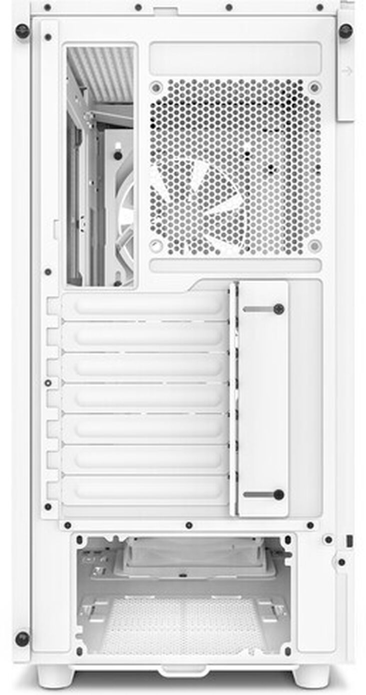 Torre ATX NZXT H5 Elite Blanco Cristal Templado image number 4