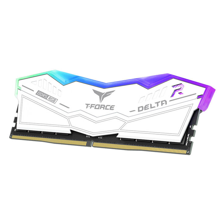 Team Group Kit 48GB (2 x 24GB) DDR5 6400MHz Delta RGB Blanco CL32 image number 2