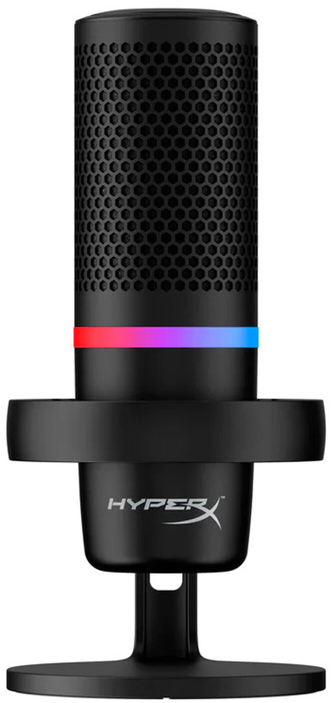 Micr&oacute;fono HyperX DuoCast RGB USB Negro image number 0