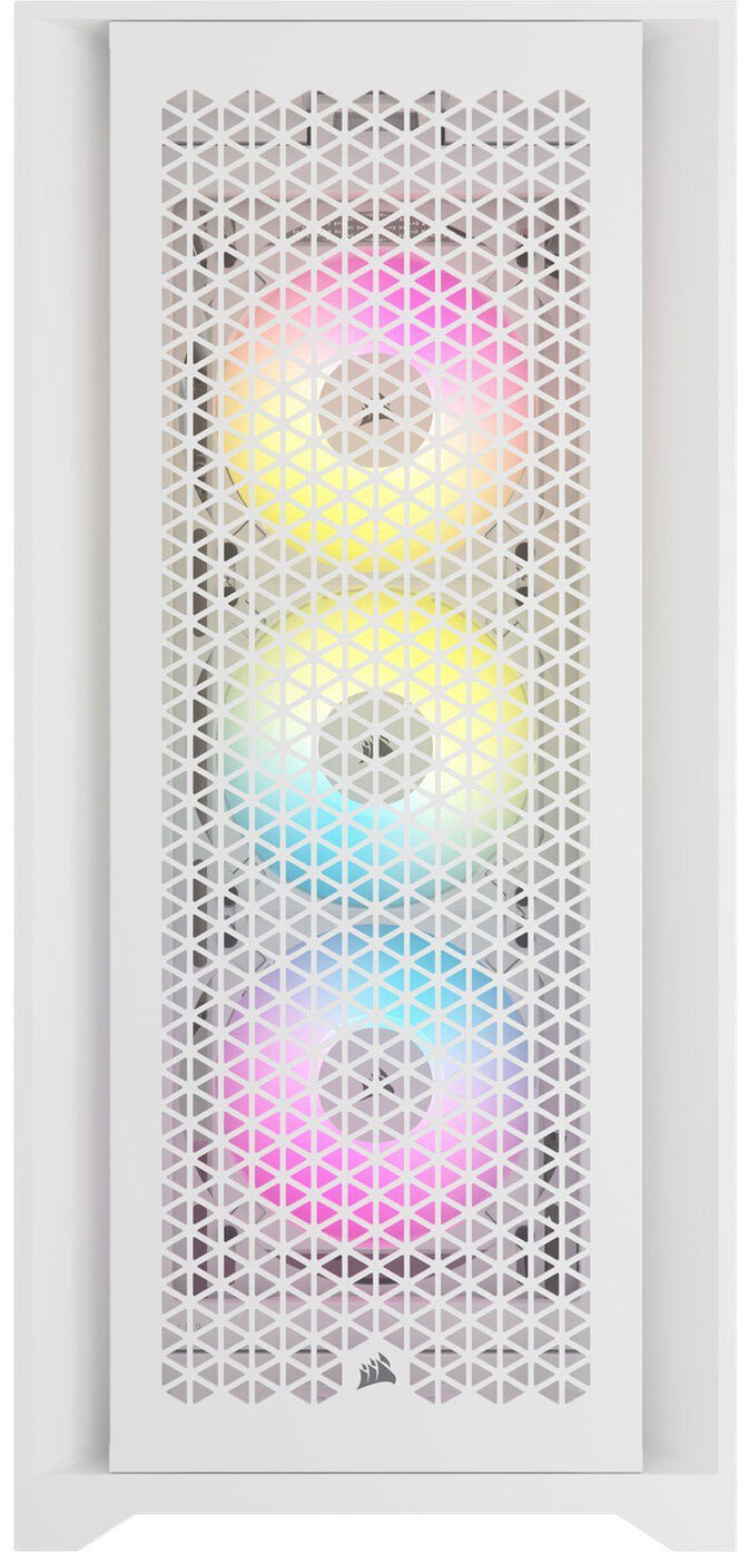 Corsair iCUE 5000D RGB Airflow Midi Tower Blanco image number 4
