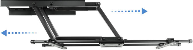 Soporte de Pared Tooq Tilt 6 Pivots 43" a 90" Max. 75Kg image number 3