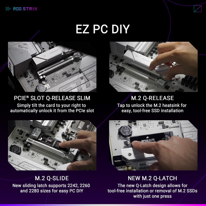 Placa Base Asus ROG Strix B860-A Gaming WiFi image number 17