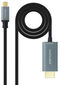 Cable Conversor NanoCable USB-C para HDMI 2.1 8K@60HZ 1.8 M Negro
