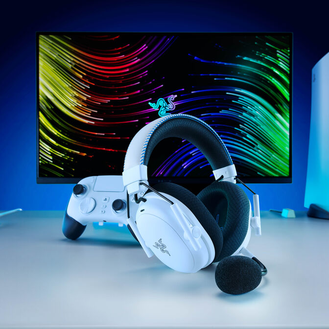 Auriculares Razer BlackShark V3 Pro para PlayStation Wireless/Bluetooth Blanco image number 6
