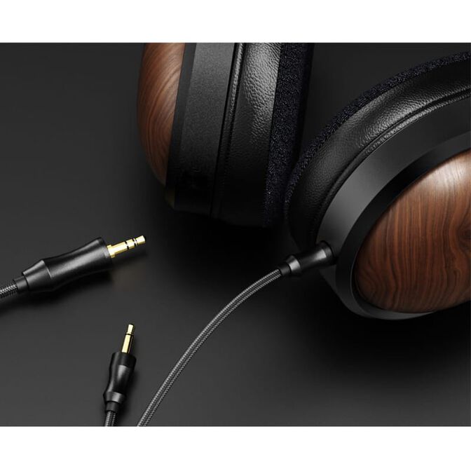 Auriculares FiiO FT1 Hi-Fi de Madera de Nogal Negros image number 4