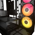 Torre Micro-ATX Corsair 2800X RS-R ARGB Negro Cristal Templado image number null