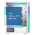 Caja ATX Montech X3 Glass RGB Vidrio Templado Blanco image number null
