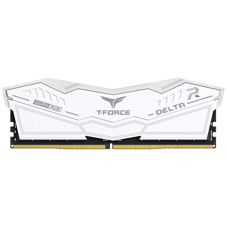 Team Group Kit 64GB (2 x 32GB) DDR5 6000MHz Delta RGB Blanco CL30 image number 1