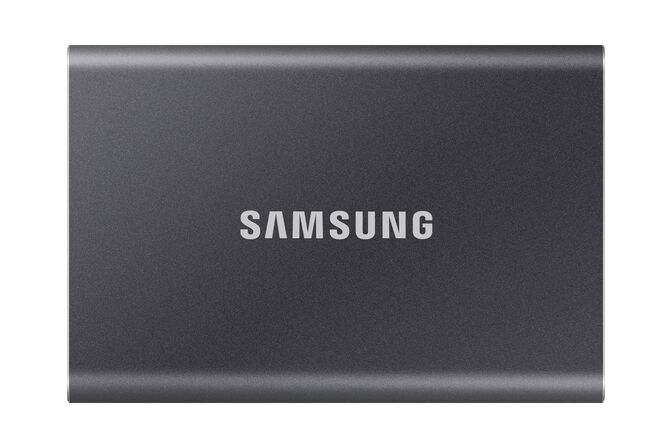 SSD Externo Samsung T7 1TB USB3.2 Gen2 Negro (1050/1000MB/s) image number 0