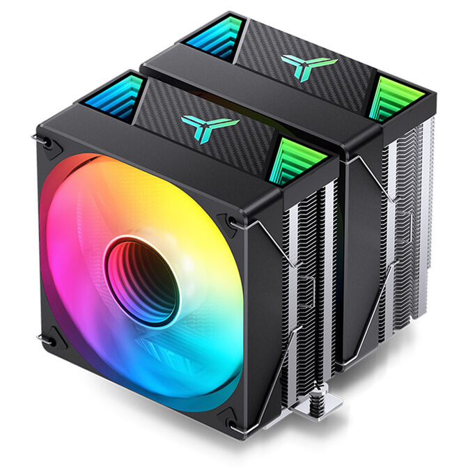 Ventilador CPU Jonsbo CR-3000 ARGB Negro - 2x 120mm image number 3