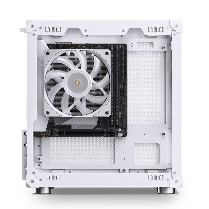 Caja Micro-ATX Jonsbo C6 Blanco image number 11