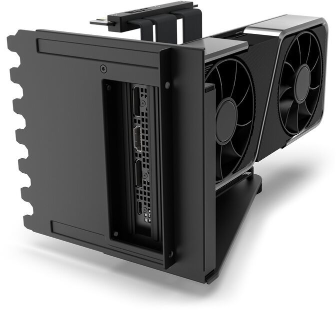 Vertical GPU Mounting NZXT ( H5 / H7 / H9 ) - Negro 175mm image number 3