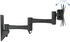 Soporte de Pared Tooq Tilt e GiRatónrio 3 Pivots 13" a 27" Max. 15kg Negro image number null