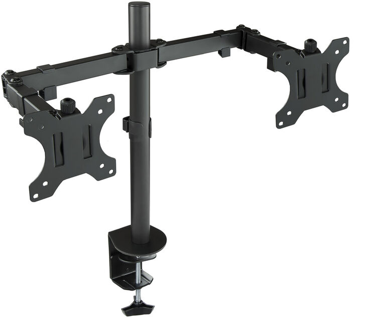 Soporte de Mesa Tooq Doble Tilt e GiRatónrio e Altura Ajustable 13" - 32" 8Kg Negro image number 1