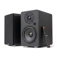 Altavoces Hi-Fi Vulkkano A5 ARC MKII 50W Bluetooth HDMI ARC Negros image number null