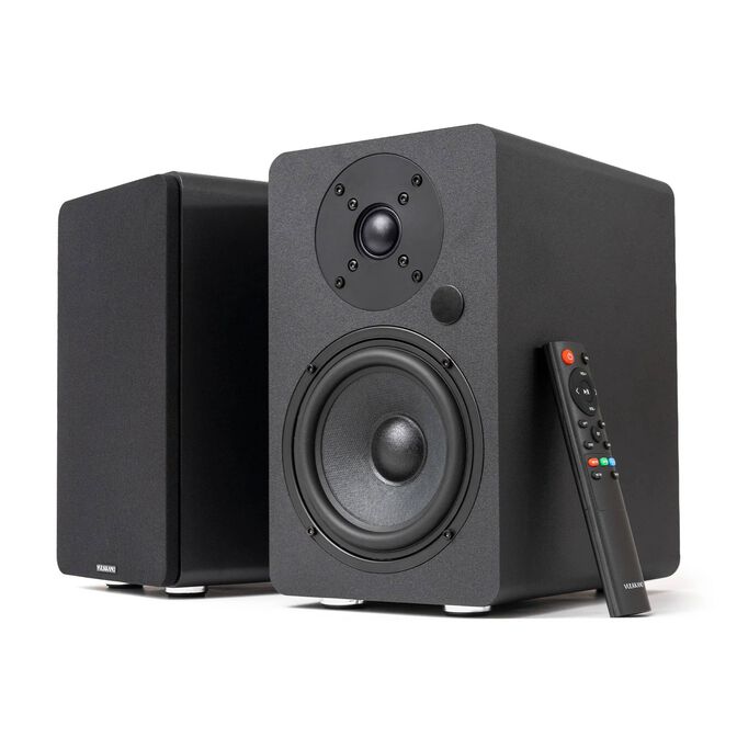 Altavoces Hi-Fi Vulkkano A5 ARC MKII 50W Bluetooth HDMI ARC Negros image number 0