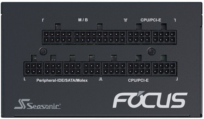 Fuente Modular Seasonic Focus GX-850W V4 80+ Gold ATX 3.1 image number 3